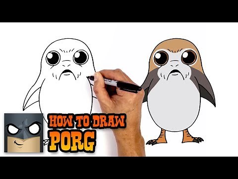How to Draw Star Wars | Porg