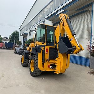 [Hot Item] Excavator Front End Loader 2.5ton Backhoe Loader Tractor Backhoe Front Wheel Loader Excavator