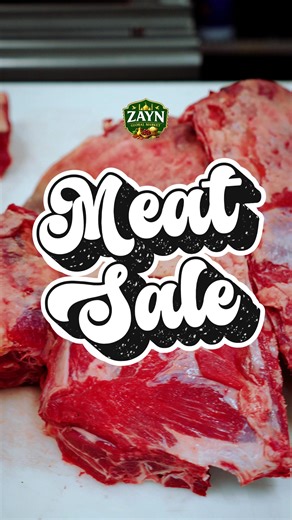 Halal Meat Sale at Zayn Global Market