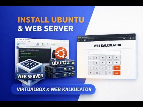 Belajar Web Server di Linux Ubuntu | Tutorial VirtualBox hingga Web Kalkulator