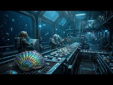 CONCEPT: Mermaid Scale Jewelry Factory | Ocean Mythology to Luxury Accessories (AI Simulation)