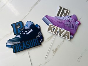 Sneaker Party Cake Topper - Etsy