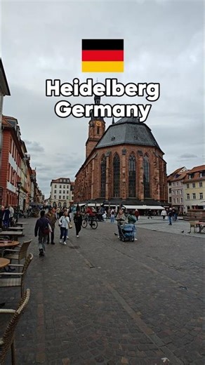 Beautiful Small City south of Frankfurt - Heidelberg, Germany 🇩🇪