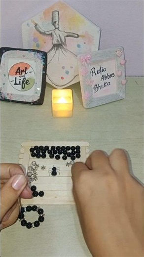 DIY Spider Charm Bracelet 🕷️✨ | Handmade Aesthetic Jewelry #shorts #diy#trending