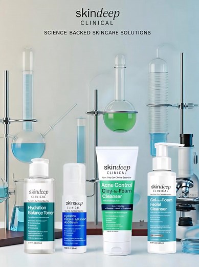 336K views · 255 reactions | Introducing SkinDeep Clinical — dermatologist-formulated skincare developed with science, designed for real results. Powered by advanced complexes for hydration, clarity, and barrier defense. | Skin Deep | Facebook