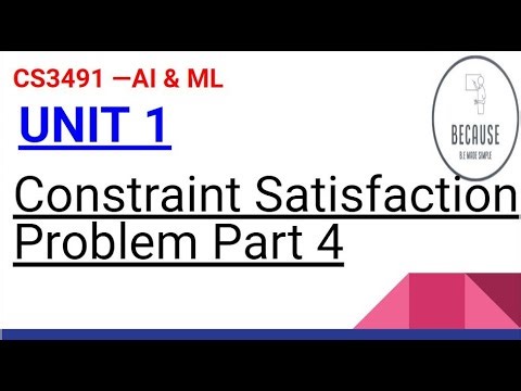 1.12.4 Constraint Satisfaction Problem Part 4 Tamil