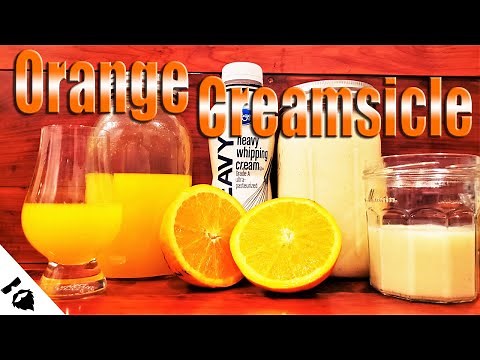 OrangeCello & ORANGE CREAMSICLE Liqueur- Arancello & Crema di Arancello