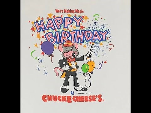 Chuck E Cheese Birthday Star 92 (original 1992 version) works on real 3 stage