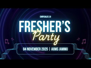 AIIMS Jammu welcomes the new B.Sc. Nursing batch through a lively & memorable Fresher’s Celebration.