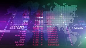 Random Numbers Continue Background Elemental World Map