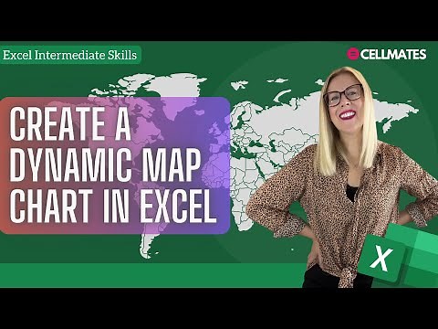 🗺️Create a DYNAMIC Map Chart in Excel – Data Validation, UNIQUE, SORT and FILTER☝️