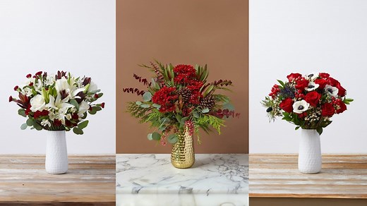 Gorgeous holiday flowers you can buy online that will get there in time