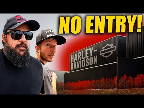 Our Harley Softail Build MADE IT To The Museum!