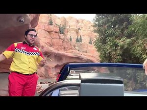 Radiator springs racers 4k pov Disney California adventure