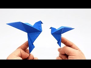Origami Birds 🐦 | How to easily origami simple bird