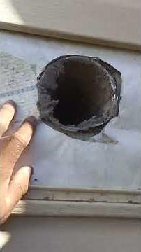 How to install a dryer vent...Part 1 (Dryer vent block with vinyl siding)