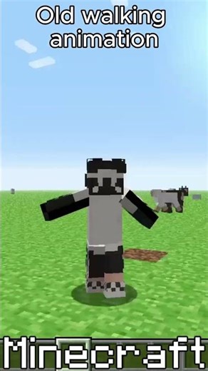 Old walking animation Minecraft #minecraft