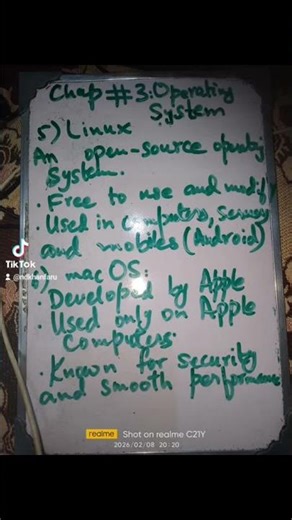 Chap3 Operating System Grade11 easy quick notes