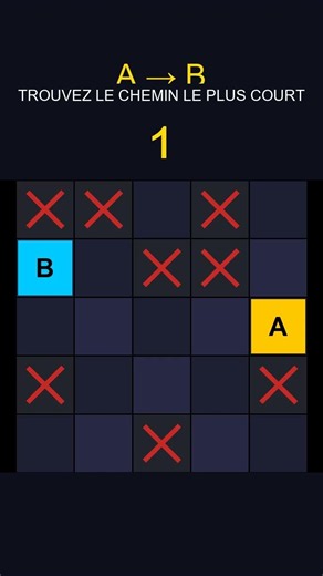 Teste ton QI 🧠 Essaie! Trouver tous les chemins en 10 secondes