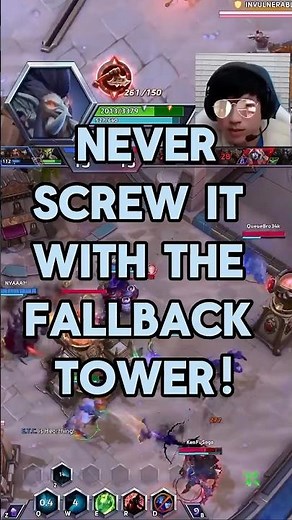NEVER SCR3W IT WITH THE FALLBACK TOWER!