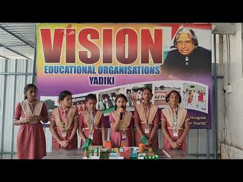 Integrated agriculture farming model project by 9th standard students