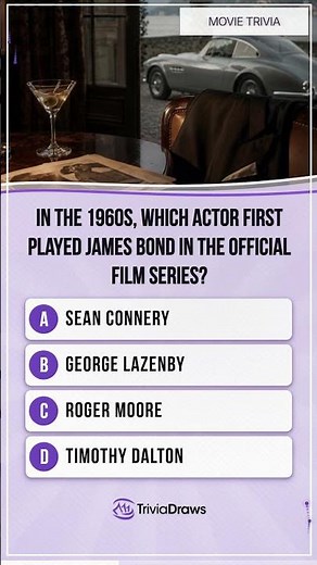 Who Was The Original 1960s James Bond? 🕵️‍♂️ Classic Movie Trivia!