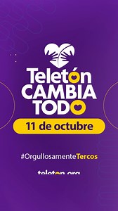El Evento #Teletón2025 cambia de fecha al 11 de octubre, ¿pero sabes qué más hemos cambiado? La vida de miles de padres que pueden dar a sus hijos el mejor tratamiento en el Hospital Infantil Teletón de Oncología. Teletón cambia todo. 💛💜 #OrgullosamenteTercos | Teletón México