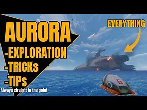 Aurora FULL Walkthrough in Subnautica + ALL CODES & SAFETY