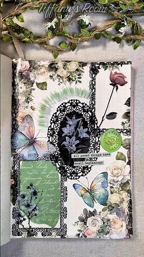 ASMR Journal with me ✂️✏️ With only Stickers and washi tapes /Journaling