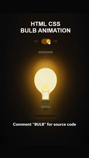 Create a CSS Only Light Bulb!