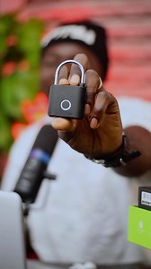 489 reactions · 79 comments | Let’s talk about this fingerprint padlock.- Rechargeable battery - Ultra-compact and portable design - IP65 waterproof and dustproof - USB Type-C charging port - Advanced biometric fingerprint sensor - Emergency mechanical unlock mechanism #fingerprintpadlock #tech #mrdanikings #nigeriantechcontentcreator | Mr Danikings | Facebook