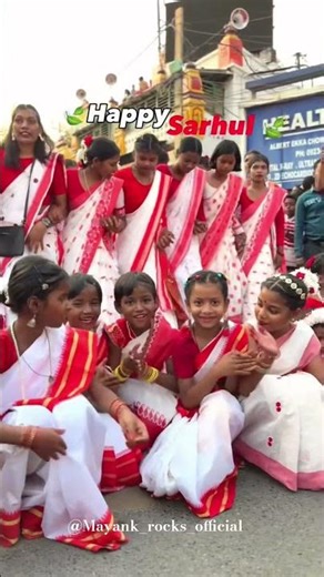 Happy Sarhul #newahorts 🌾🌲❤️✨ #trending #tribalunity #ranchi