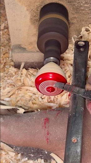 Amazing Wooden Spinning Top making Process