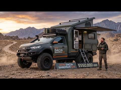 2026 Dacia Sandman 6×6 – Extreme Off-Road Camper Built to Shock the World!