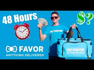 How Much A Favor Delivery Driver Makes in 48 Hours (Dallas, Texas)