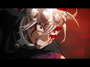 Tanjiro and Uzui vs Gyutaro English sub (HD)