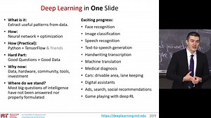 Deep Learning Basics_ Introduction and Overview - MIT 麻省理工2019最新机器学习 课程