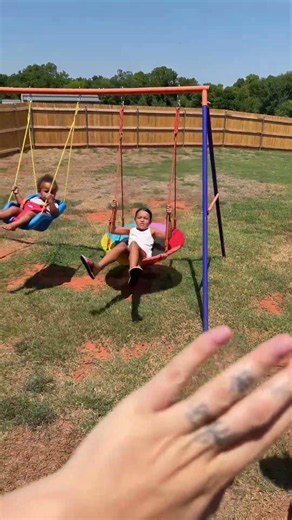 Vevor swing set - affordable swing set - 3 person swing set - swing set for kids