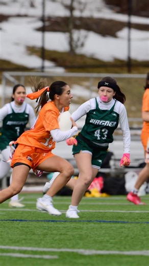 Flag Football Wagner College Post University Women March 8 2026 #sports #football #4k #nikonz9