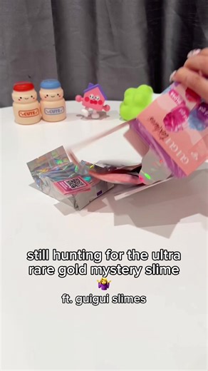 will i ever find the gold slime 😖 @MooseToys storebought blind box slime review! ft. guigui slime #asmr #slime #satisfying #crunchy #fail