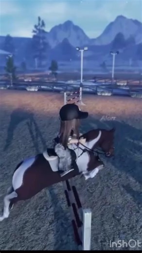 Today i went to my hot blooded horse Alorr after school to train because we have a competition in like 2 weeks // it went pretty well only like 2 refusials #lcstesting #roblox #rrp #horsegame #fyp