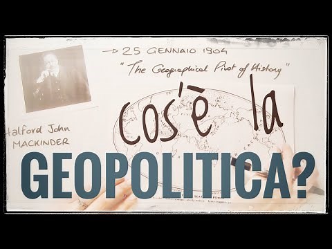 la Geopolitica Classica - storia del pensiero geopolitico - parte I