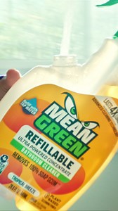 Cleaning power so good, it’s almost rude. Mean Green removes soap scum with ease. | Mean Green