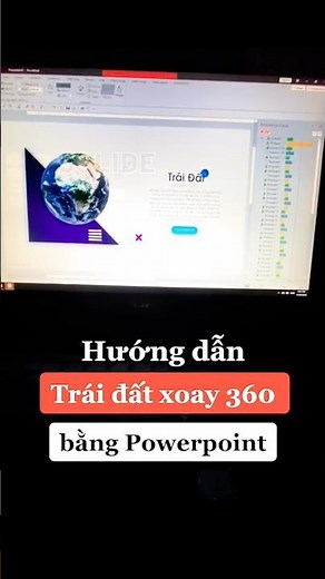 How to Design a 3D Rotating Earth Effect with Animation in #PowerPoint Exclusive to Office 365 ✨
