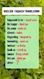 156K views · 2.7K reactions | ENGLISH -TAGALOG TRANSLATION | Janes Lessons | Facebook