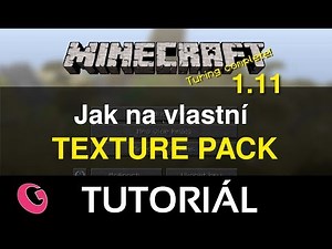 Jak na vlastní TEXTURE (RESOURCE) PACK, Minecraft tutorial | Gala (CZ/SK)