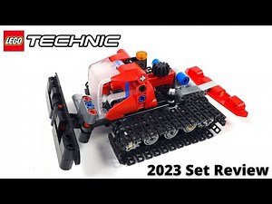 LEGO Technic Snow Groomer Review (2023 Set 42148)