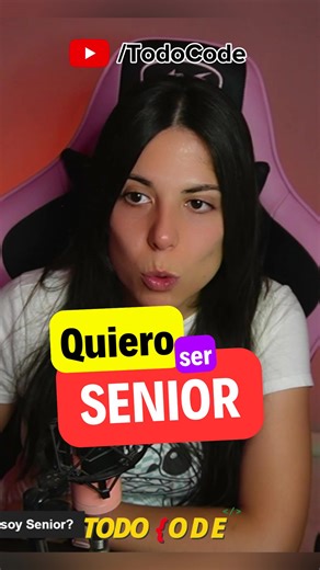 TodoCode on Instagram: "¿Como convertirme en senior RÁPIDO? Seguro te preguntaste más de una vez qué podés estudiar o cómo podés hacer para adelantar el tiempo lo máximo posible para llegar a la etapa donde alcanzás tu máximo... La realidad es que no es un proceso DE UN DÍA PARA EL OTRO, sino que hay que construirlo, paso a paso y sobre todo DISFRUTAR del proceso. Cada etapa en nuestra vida profesional tiene su lado bueno y su lado malo, sus pros y contras, sus ventajas y desventajas, y está en 