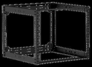 OPR509A - In depth adjustable 19" open frame rack - 9HE