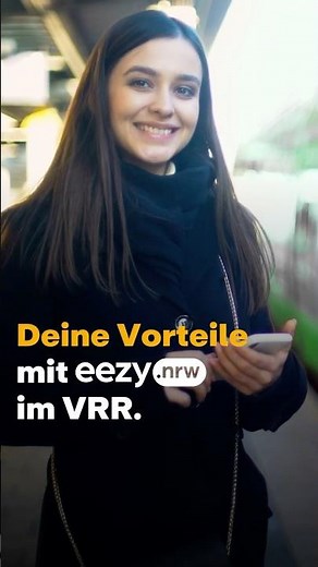 Deine Vorteile mit eezy.nrw im #VRR | Dein digitales #Ticket für #Bus und #Bahn